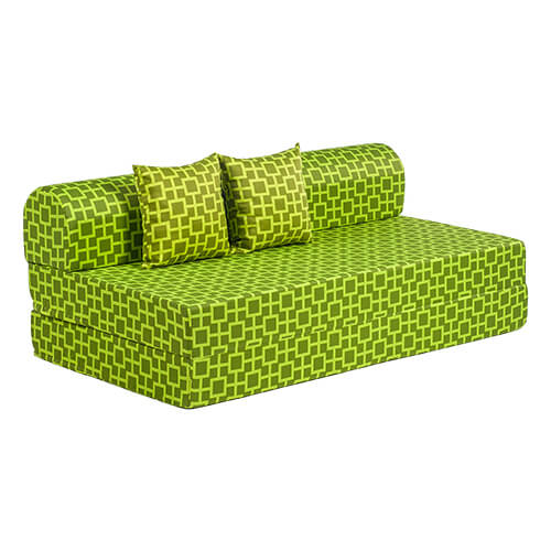Uratex C&J Sofa Bed with 2 Throw Pillow